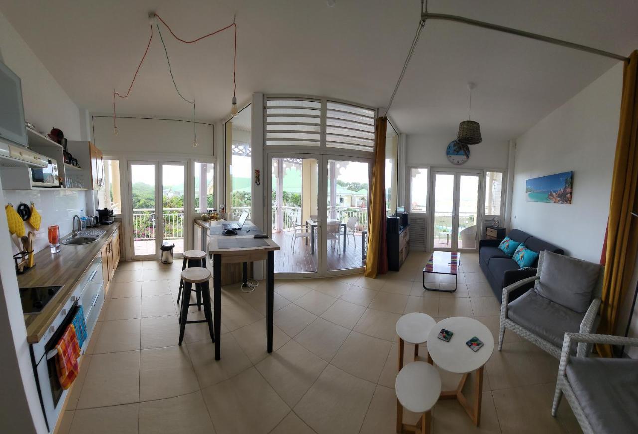 Kaz Lorike - Vue Mer & Piscine Exceptionnelle - Anse Des Rochers Saint-Francois  Exterior photo